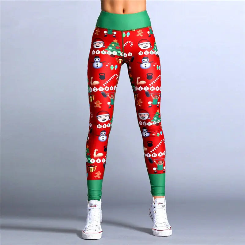 Christmas Trousers For Women